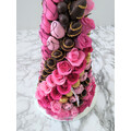 65cm Elegant Black Pink Strawberry Tower (XXL)